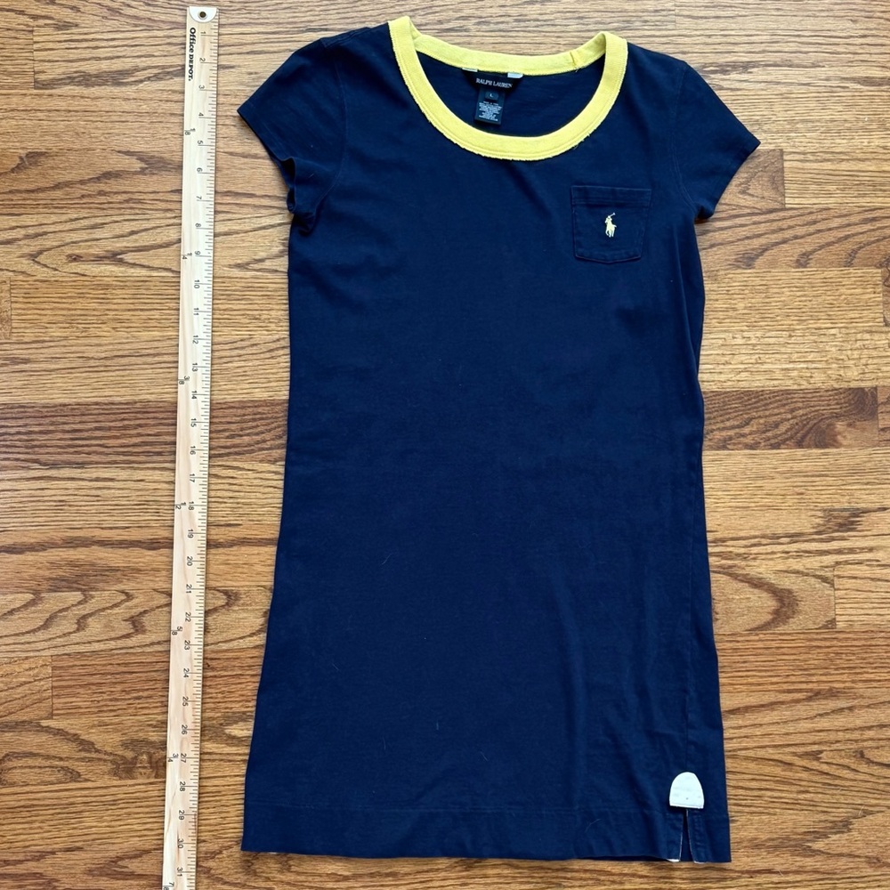 Ralph Lauren Navy T-shirt Dress